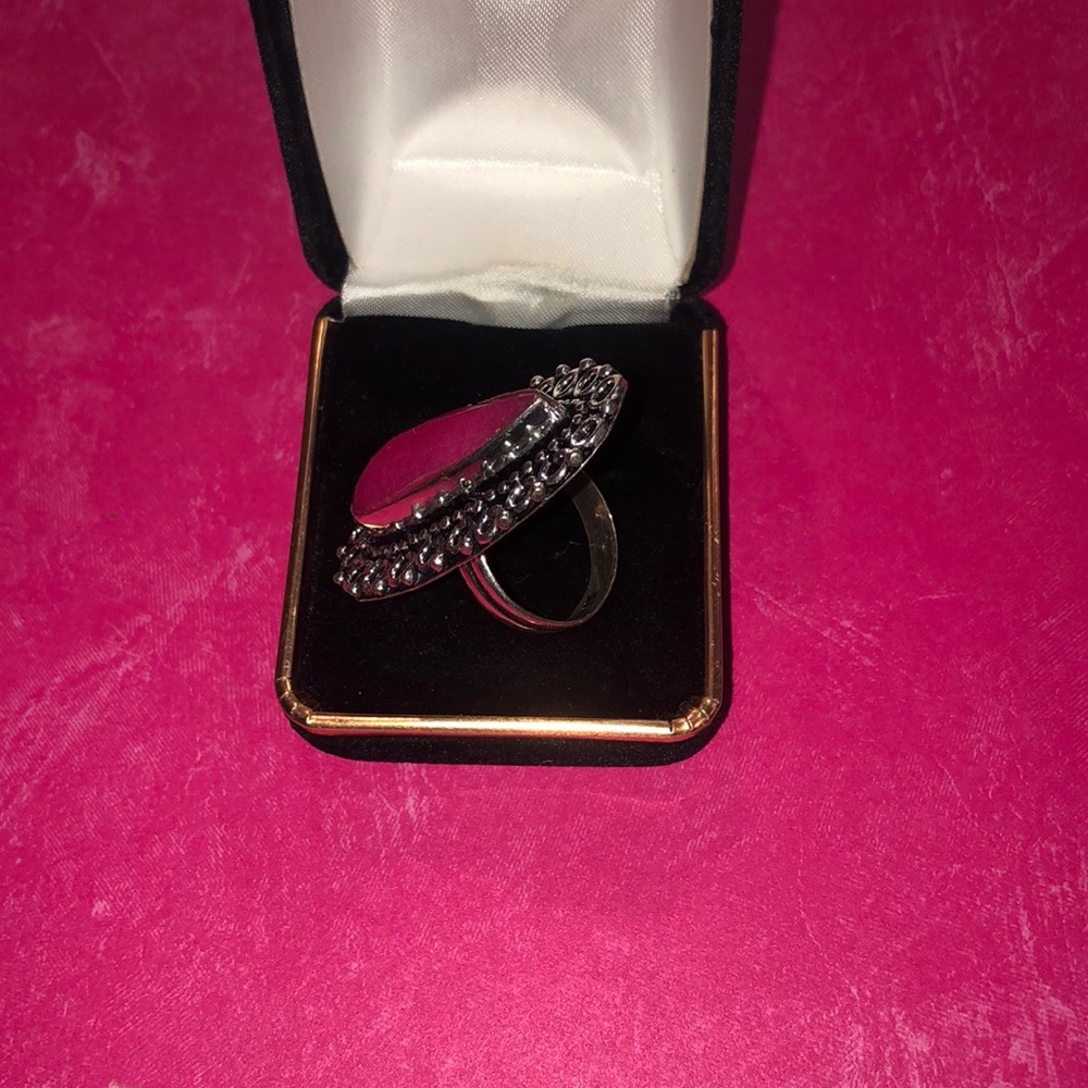 Silver Ruby Ring - image 5
